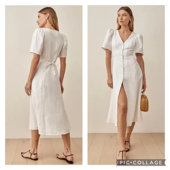 line & dot colette dress COLETTE Polkadot Corset Mini Dress main image 1